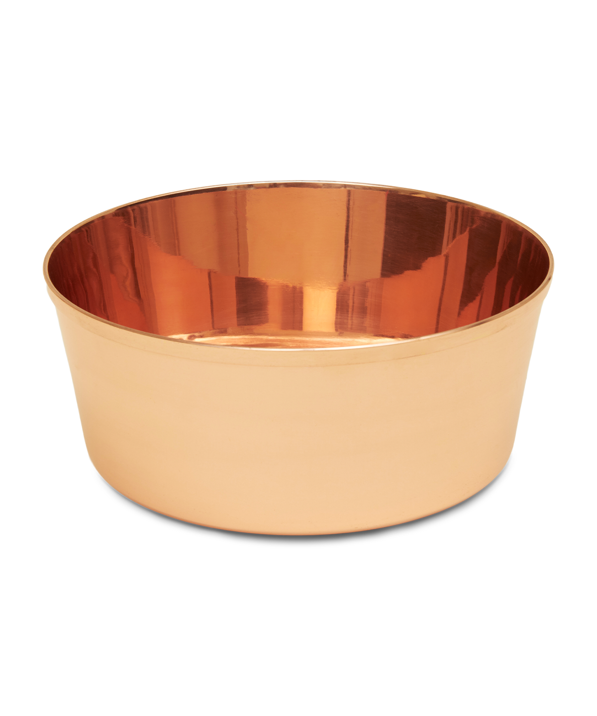 Copper online dog bowl