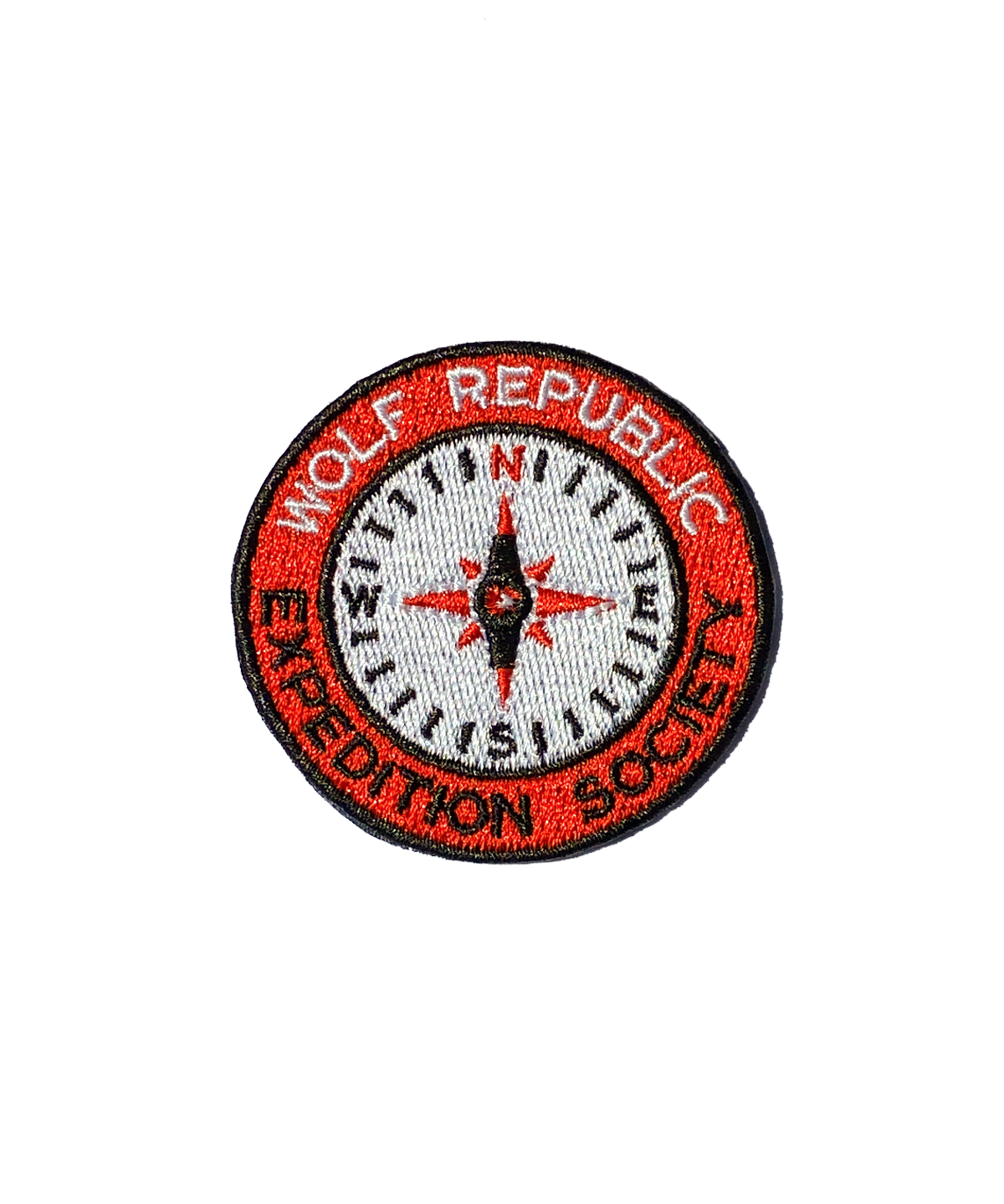 Embroidered Patch Expedition Society Wolf Republic