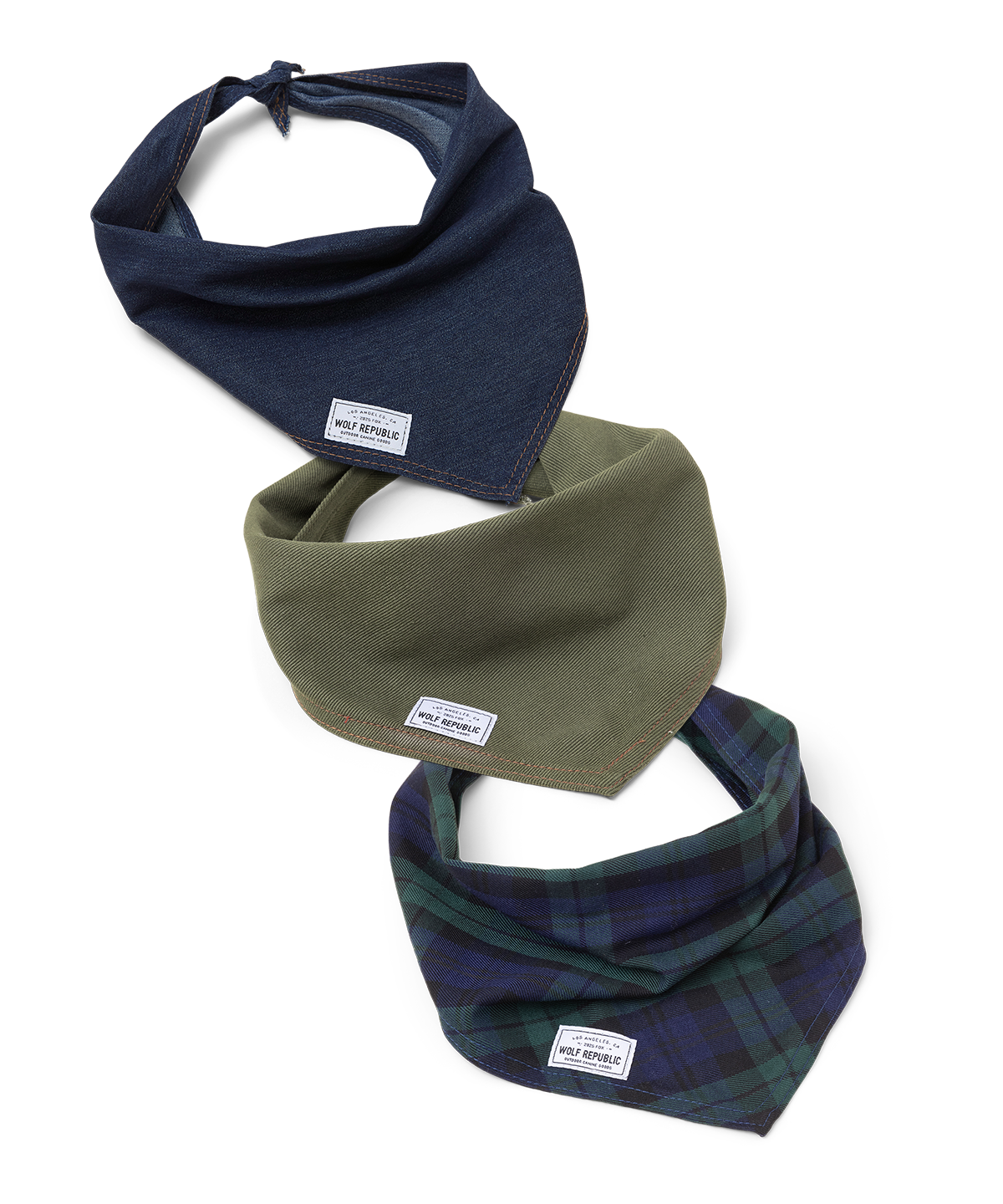 Dog Bandana Bundle Wolf Republic