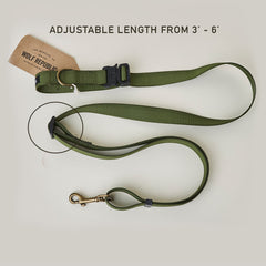 nylon multi-way dog leash 