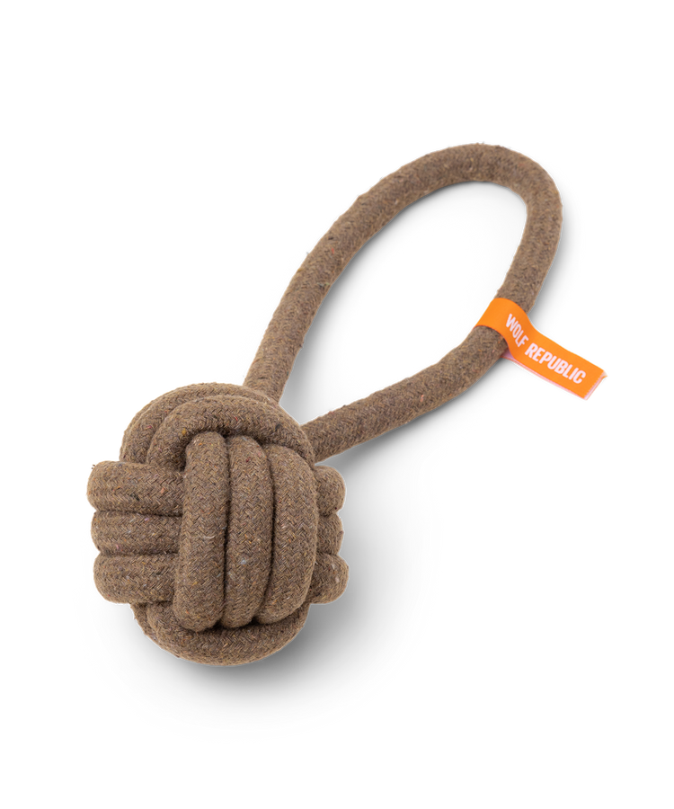 Monkey Ball Rope Toy Wolf Republic